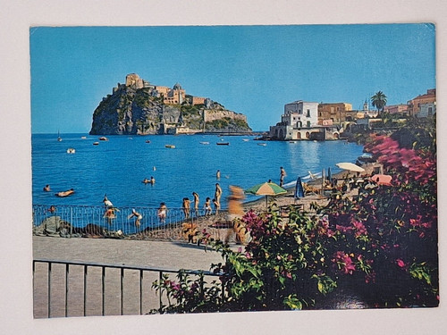 Vintage postcard ischia - postcard,