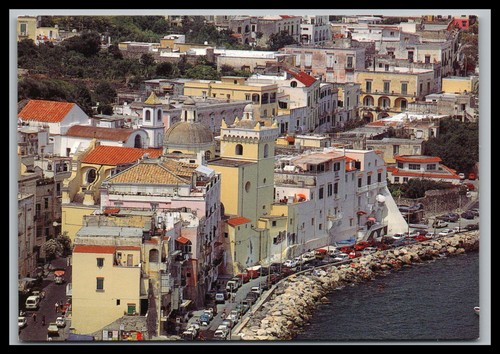 Cartolina ischia ponte - cartolina,