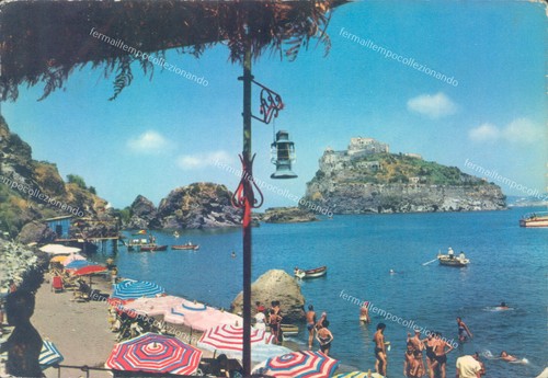 Aa271 cartolina ischia - cartolina, ponte
