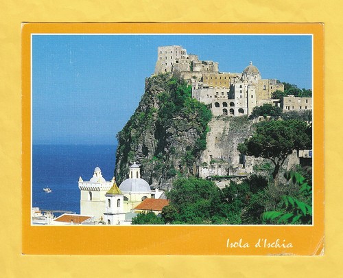 Cartolina isola ischia - cartolina, d'ischia