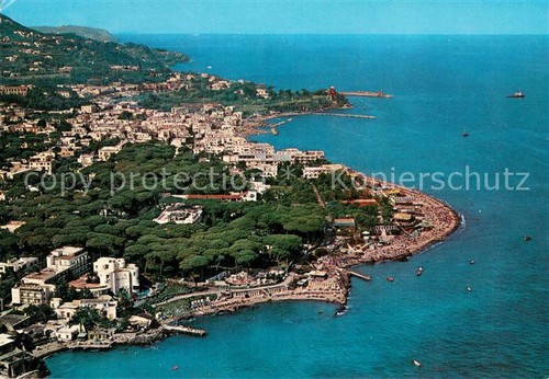 Ischia ponte veduta aerea - ischia,