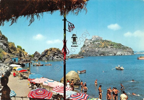 Cartolina ischia ponte - ischia,