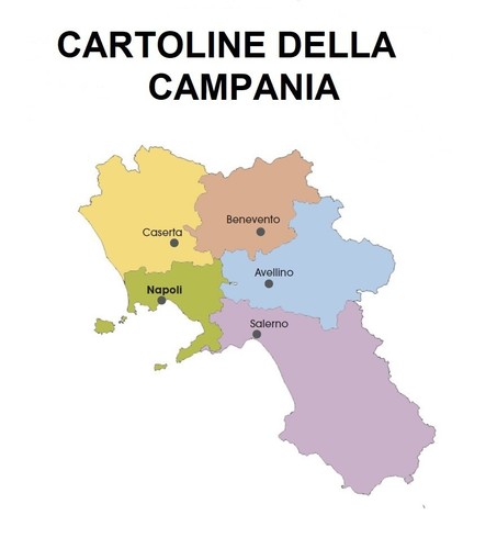 Cartoline della campania - cartoline,