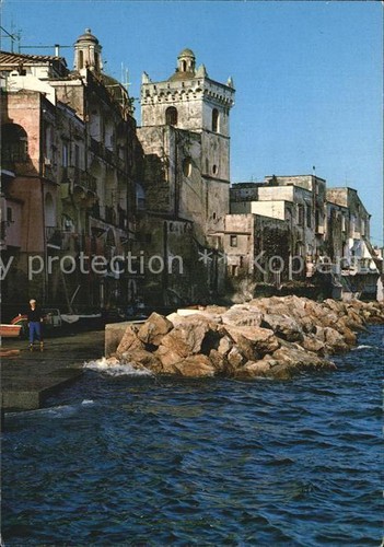 Ischia ponte casa sulla - sulla, riva