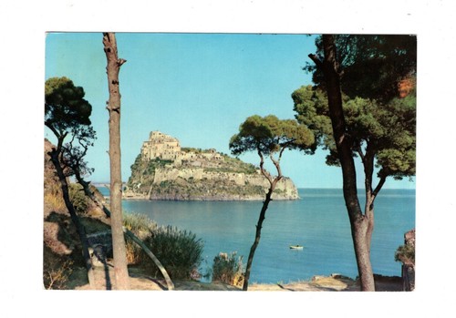 Cartolina postale ischia ponte - ischia,